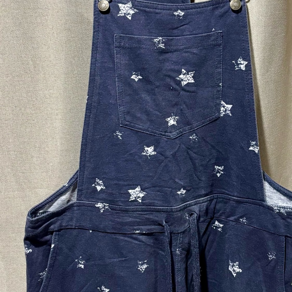Wallflower Denim Overalls with Star Pattern